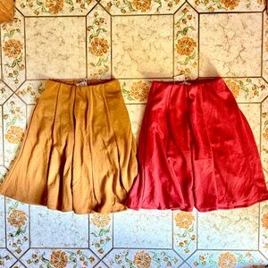 Lot of 2 NEW MM Miss MeMe Skirts Kids Girls Modest Fashion